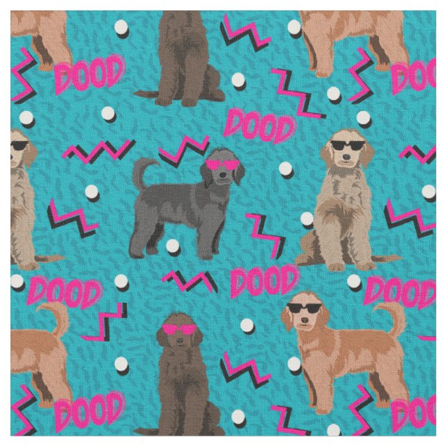 80er Cool Dood Stoff Golddooddog witzig (Nahaufnahme)