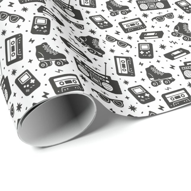 80er geschenkpapier (Rolleneckpunkt)