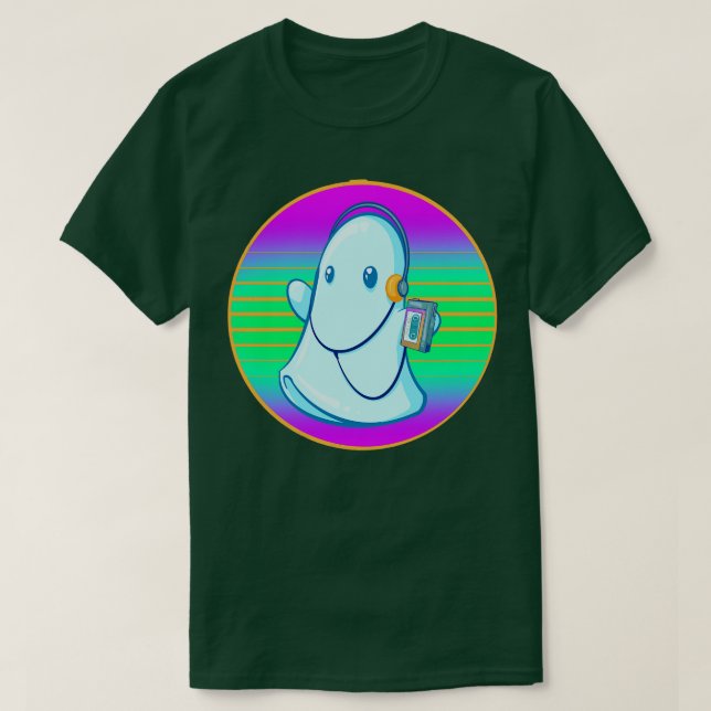 80er Ghost T-Shirt (Design vorne)