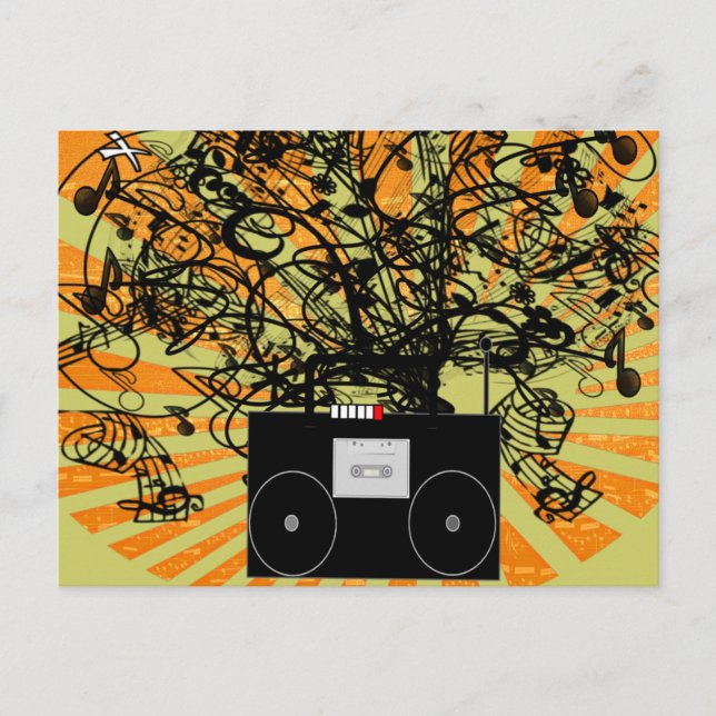 80er Gifts Postkarte (Vorderseite)