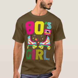 80er Girl 1980er Fashion 80 Theme Party Outfit Ach T-Shirt