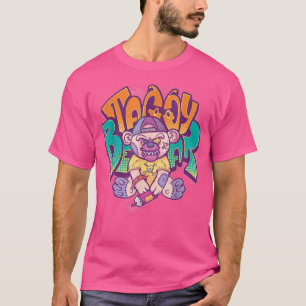 80er Graffiti Pastel Goth Teddy Bear Harajuku Kawa T-Shirt