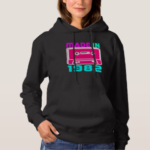 80er Hergestellt in 1982 1980er Liebe Retro Achtz Hoodie