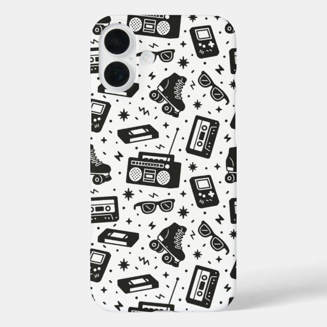 80er  iPhone 16 plus hülle (Rückseite)