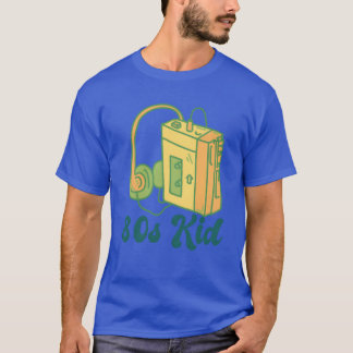 80er-Kind-Kassettengirl T-Shirt