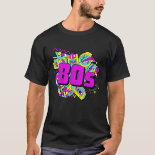 80er Kostümparty 80er Outfit Retro-Party T-Shirt