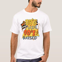 80er machte 90er Jahre erhöht Retro-Groovy krass