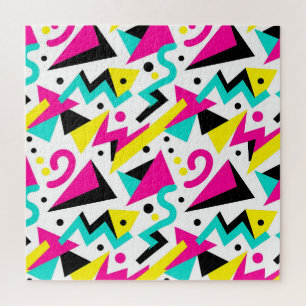 80er Memphis geometrisches Muster