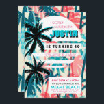 80er Miami Birthday Party Einladung<br><div class="desc">Fügen Sie Ihrer Unterhaltung eine "80er Theme Party" hinzu - und Sie werden eine epische Nacht für ein episches Jahrzehnt garantiert. Geben Sie alten Freunden und Neuen die Möglichkeit, mit dieser Themenpartyidee wieder zurück zum ’80er’ zu reisen. Erinnern Sie sich an leuchtende Neonfarben, die ein Muss sind: Gelee, Schulterpolster, Schulterschweißhemden,...</div>