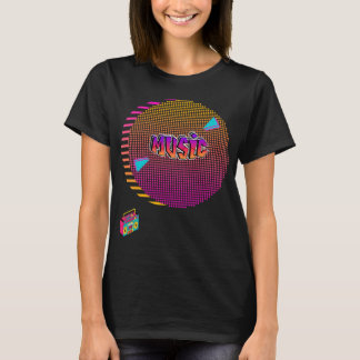 80er-Musik-Design T-Shirt
