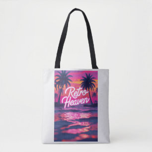 80er Neon-Paradies Tasche