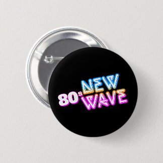 80er New Wave Pinback Button
