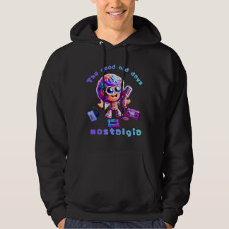 80er Nostalgie Groove Hoodie – Retro gute alte Zei