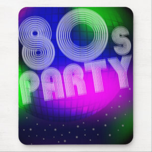 80er Party Mousepad