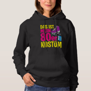 80er Party Thema Party Outfit Kostüm Vintag Retro Hoodie