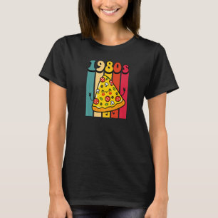 80er Pizza-Party Retro Vintage Zurück zu den 80ern T-Shirt
