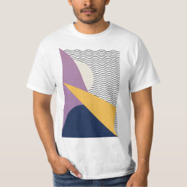80er-Pop-Art-Muster T-Shirt