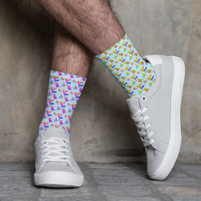 80er-Pop-Farbe für ein Ungleichgewicht Socken (Von Creator hochgeladen)