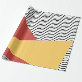 80er Pop Kunstmuster Geschenkpapier