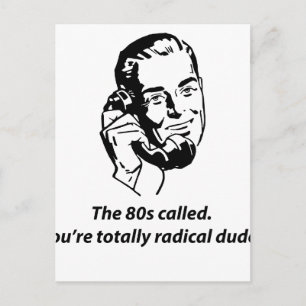 80er postkarte