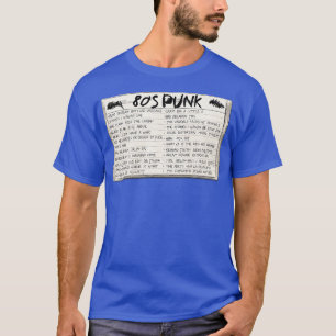 80er Punk-Mix-Tape-Kassette T-Shirt