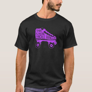 80er Retro Cool Skaten So Roll ich Skaten T-Shirt