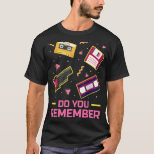 80er Retro Costume Outfit Thema Kostüme 90er P T-Shirt