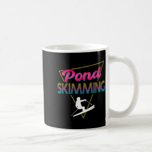 80er Retro-Teichrutschen-Bekleidung Ski-Teichrutsc Kaffeetasse