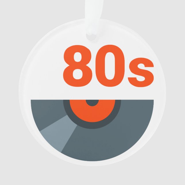 80er Rock 1980er-Jahre - Musikgeschichte Ornament (Vorderseite)