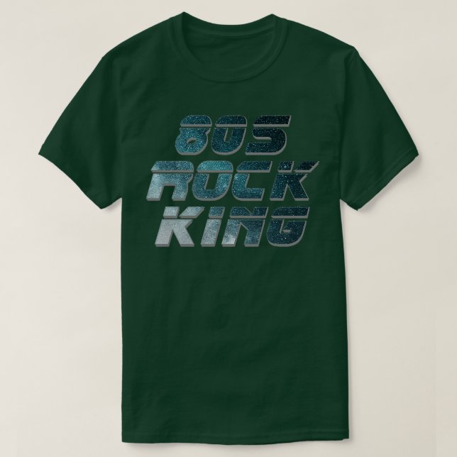 80er Rock King T-Shirt (Design vorne)