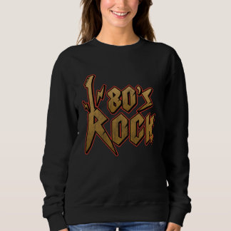 80er Rockmusik Genre Eighties-Vibe Retro-Musiker Sweatshirt