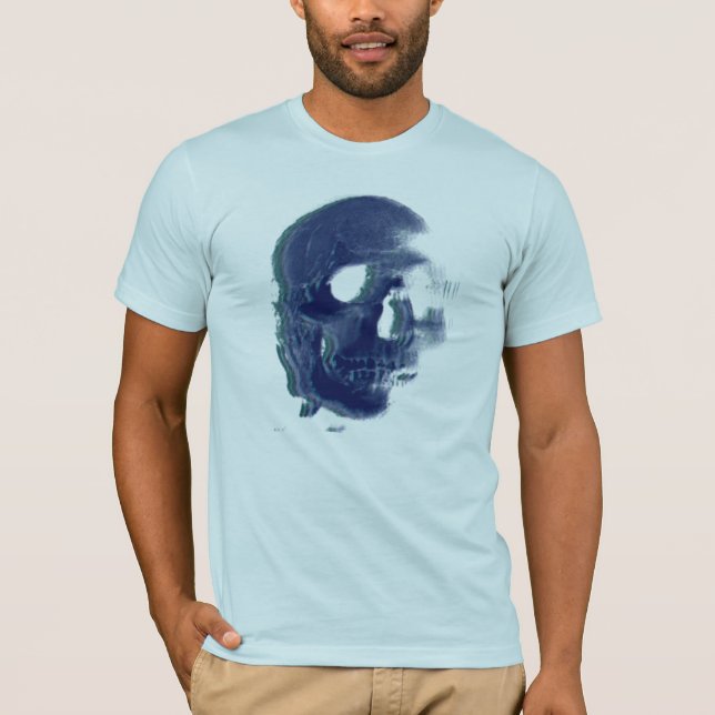 80er Schädel T-Shirt (Vorderseite)