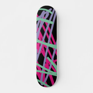 80er Skateboard achtzig Vintage Splash-Board Kunst