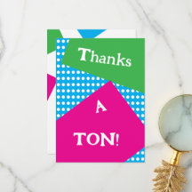 80er-Stil: fette Formen und Farben