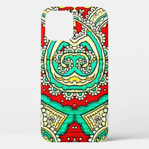 80er-Stil, hell, neon, schön, psychedelisch Case-Mate iPhone Hülle