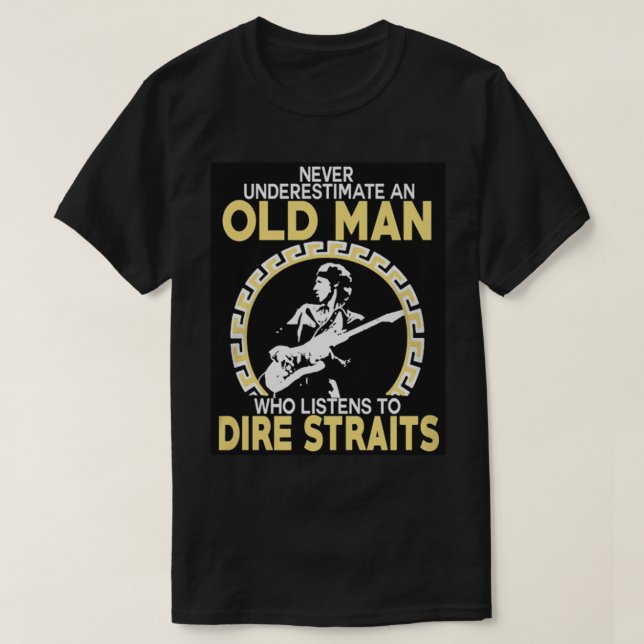 80er Style Best Selling Rock Music Band ArtWork T-Shirt (Design vorne)