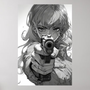 80er Style Retro Animation Illustration Poster