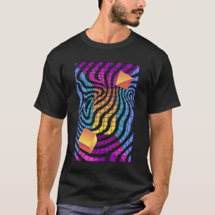 80er Synthwave Synthesizer Synth Retro-Familie T-Shirt