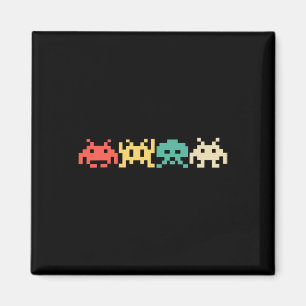 80er Videospiel Vintage Retro Arcade 1 Magnet