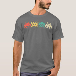 80er Videospiel Vintage Retro Arcade Familie T-Shirt