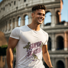 80er Vintag Dino Friend Bossica T - Shirt