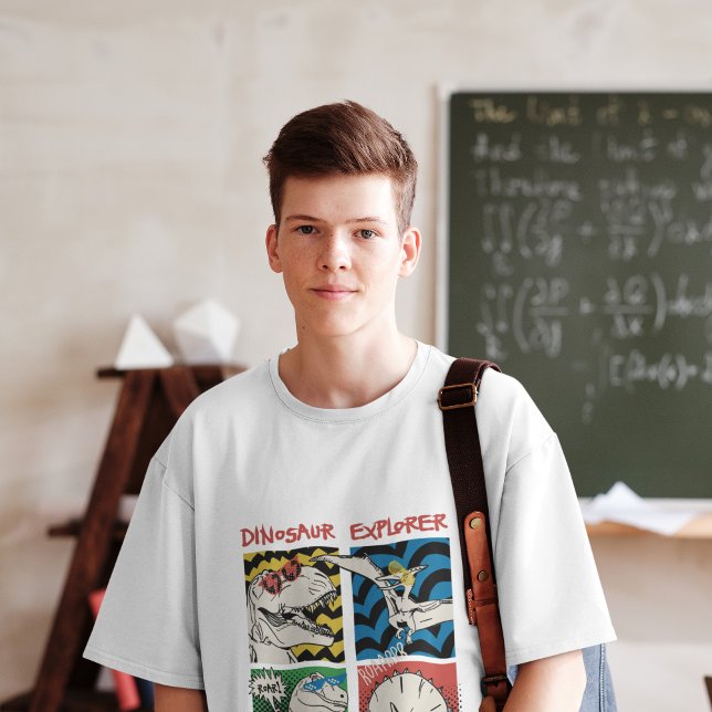 80er Vintag Dino Friend Bossica T - Shirt (80s Vintage Dino Friend Bossica T-shirt)