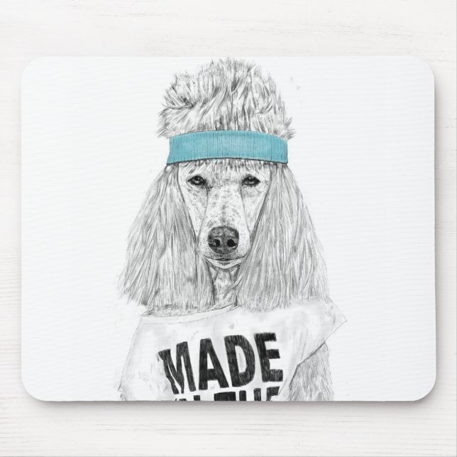 80erhund mousepad (Vorne)