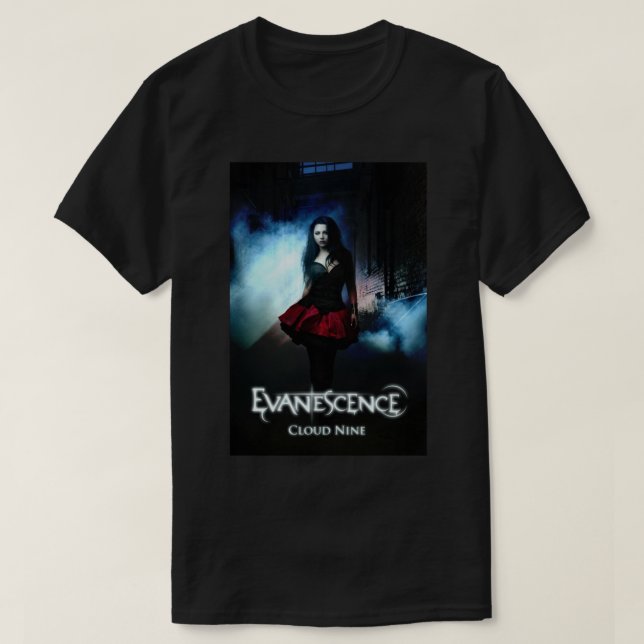 80s Amy  Sunset Immortal  Music Band Funny Gothic  T-Shirt (Design vorne)