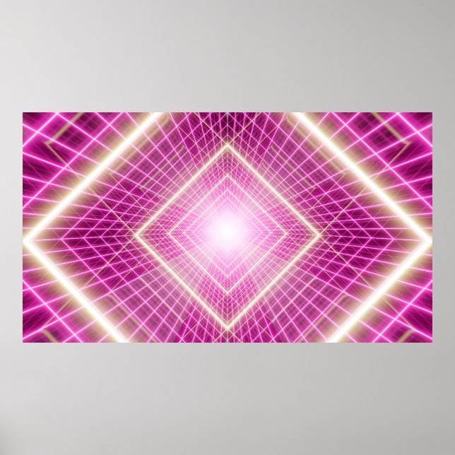 80s retro and sci fi pop art scene. poster (Vorne)