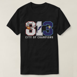 813 City Of Champions Fan-Liebhaber T-Shirt