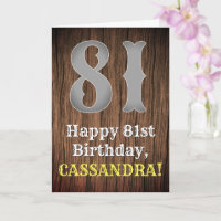 81. Geburtstag: Inspirierter Country Western Look,