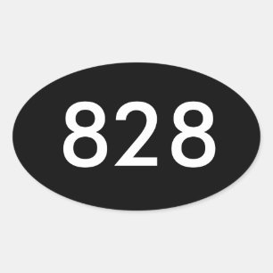 828 Aufkleber