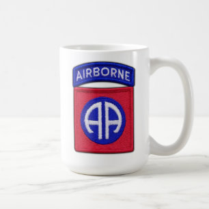 82. ABN Div. im Flugzeug Kaffeetasse