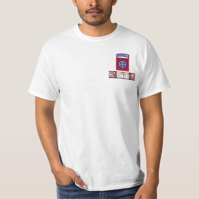 82. Abne. Div. Afghanistan-Kampf-Veteranen-Shirt T-Shirt (Vorderseite)